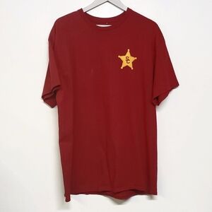 Cardinal USC Trojans Fight On Phrase T-Shirt Woman's XL Western Graphic